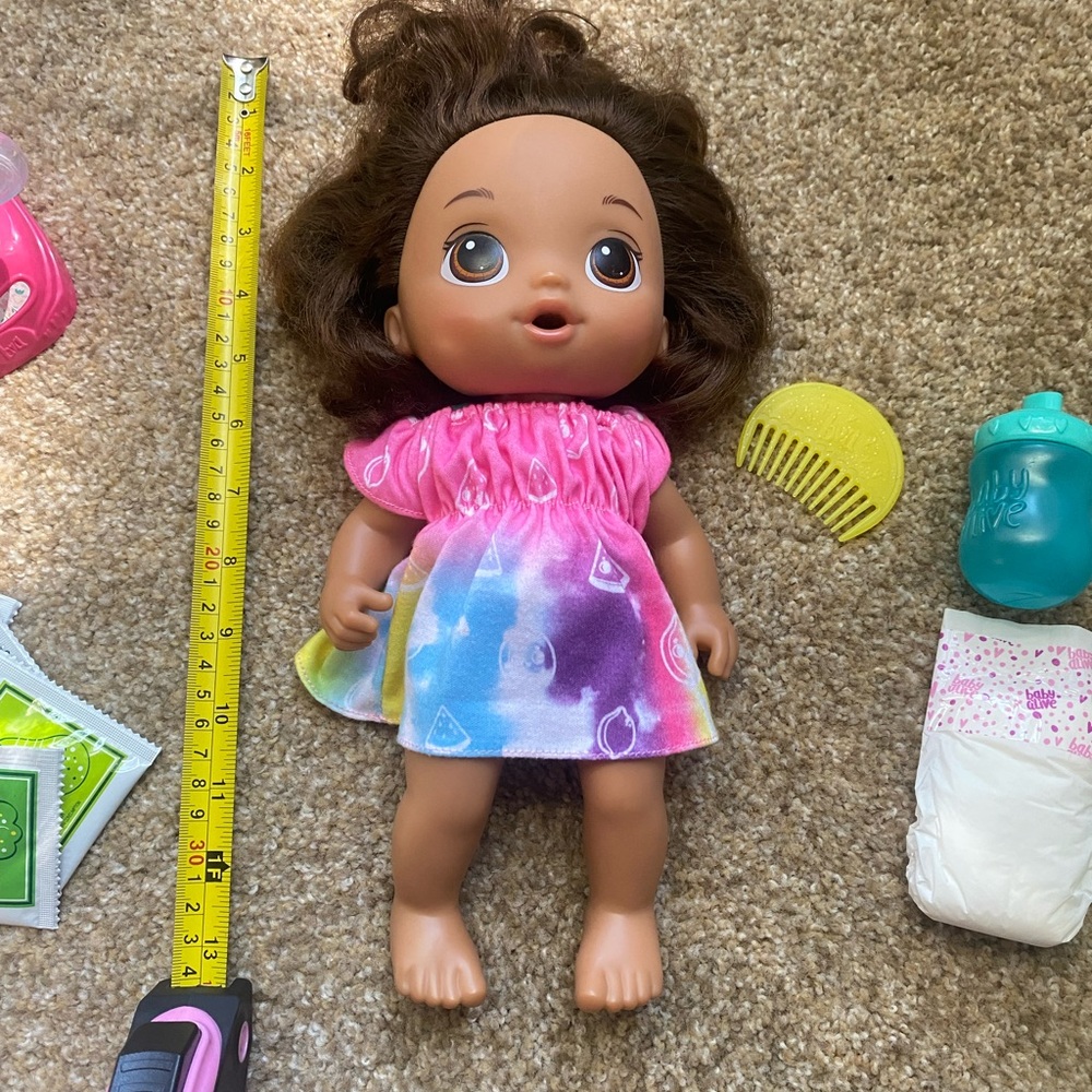 ✨ Baby Alive Doll with Accessories – Great Condition! ✨